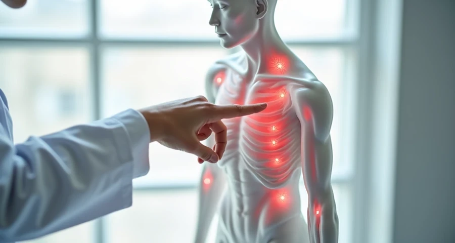 fibromialgia pontos sensíveis: Os 18 pontos sensíveis da fibromialgia