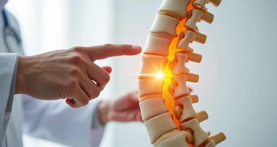 protrusão discal: Por que a protrusão discal provoca dor e formigamento