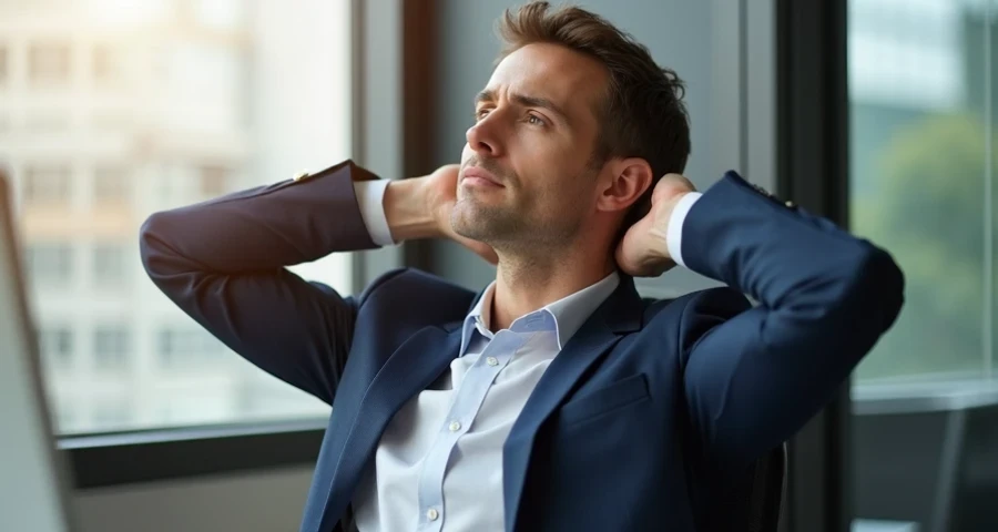 tensão cervical computador: 5 exercícios simples para fazer no trabalho — executados corretamente